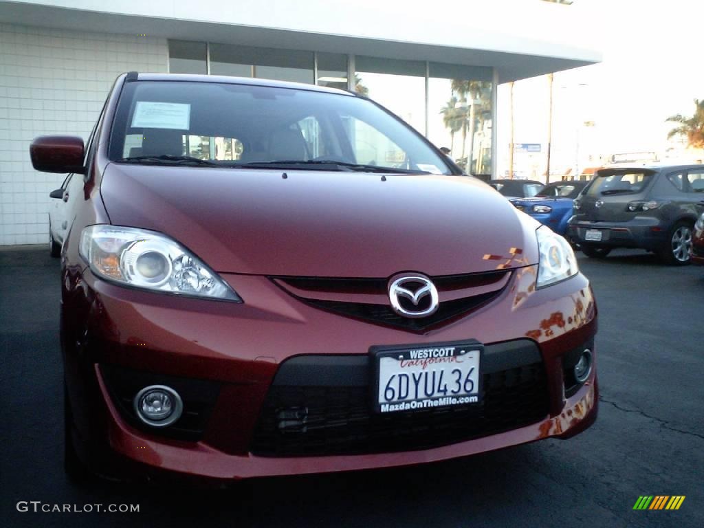 2008 MAZDA5 Grand Touring - Copper Red / Sand photo #1