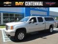 Pure Silver Metallic - Sierra 2500HD SLE Crew Cab 4x4 Photo No. 1