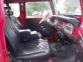 1978 Toyota Land Cruiser Black Interior Front Seat Photo