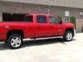 2012 Victory Red Chevrolet Silverado 2500HD LTZ Crew Cab 4x4  photo #2
