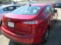 2016 Crimson Red Kia Forte LX Sedan  photo #4