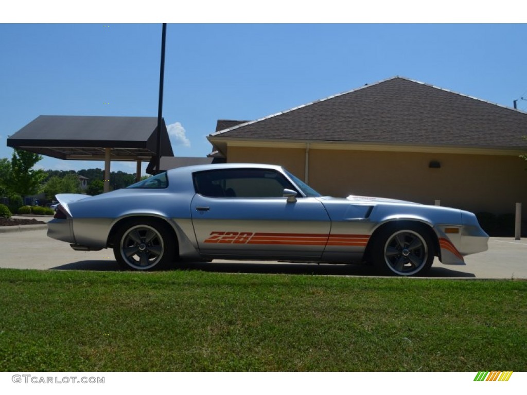 1980 Camaro Z28 Sport Coupe - Silver / Carmine Red photo #3