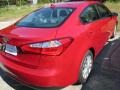 2016 Crimson Red Kia Forte LX Sedan  photo #3