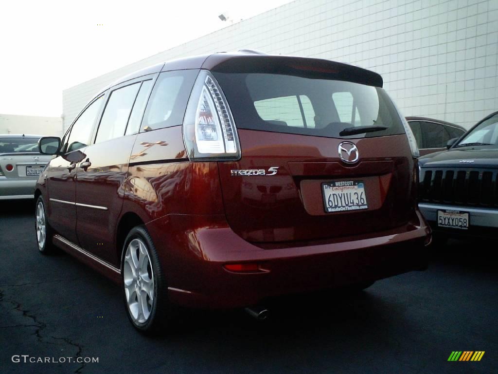 2008 MAZDA5 Grand Touring - Copper Red / Sand photo #16