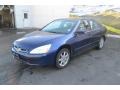 Eternal Blue Pearl 2004 Honda Accord EX V6 Sedan Exterior