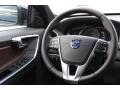 2016 Volvo XC60 Hazel Brown/Off-Black Interior Steering Wheel Photo