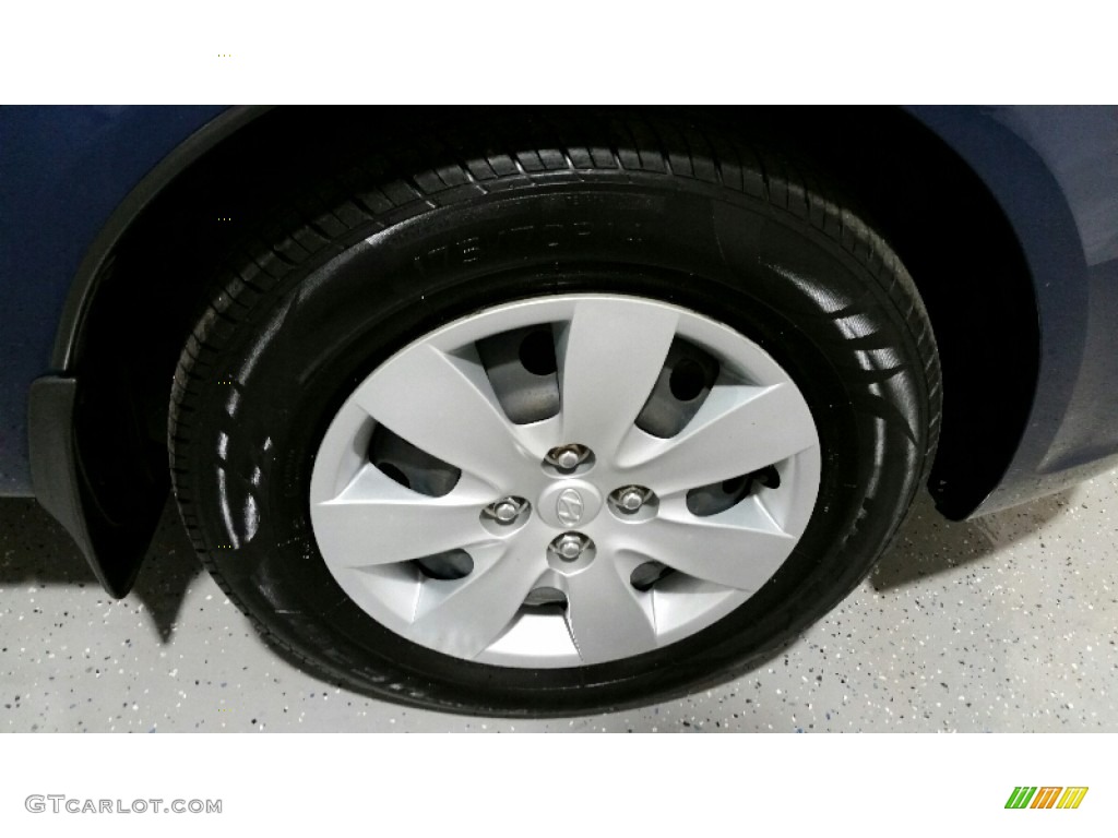 2010 Accent GS 3 Door - Dark Sapphire Blue / Black photo #4