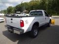 2016 Oxford White Ford F350 Super Duty XL Regular Cab 4x4 Plow Truck  photo #7