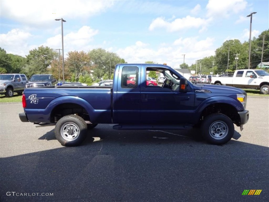 2016 F250 Super Duty XL Super Cab 4x4 - Blue Jeans Metallic / Steel photo #8