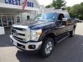 2016 Shadow Black Ford F350 Super Duty Lariat Crew Cab 4x4  photo #3