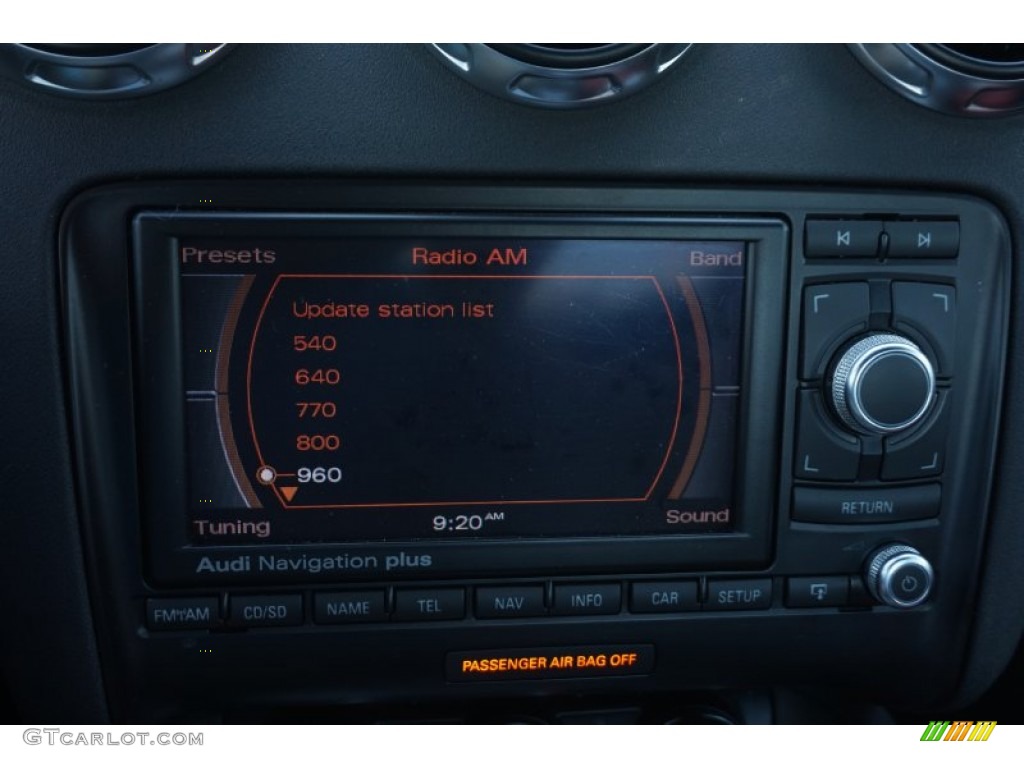 2009 TT 3.2 quattro Coupe - Ibis White / Magma Red photo #24