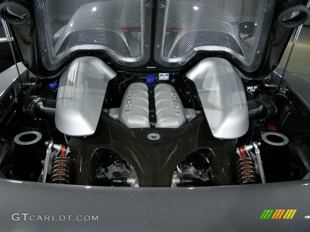 2005 Porsche Carrera GT Standard Carrera GT Model 5.7 Liter DOHC 40-Valve Variocam V10 Engine Photo #107214