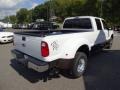 2016 Oxford White Ford F350 Super Duty Lariat Crew Cab 4x4 DRW  photo #7