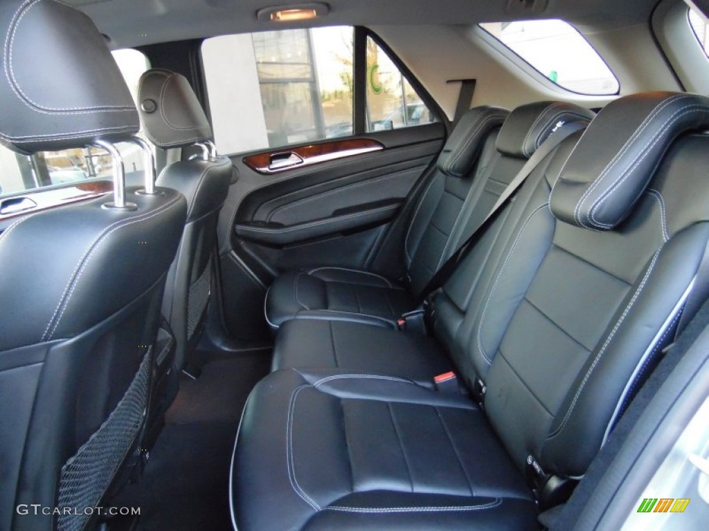 Black Interior 2013 Mercedes-Benz ML 550 4Matic Photo #107213474