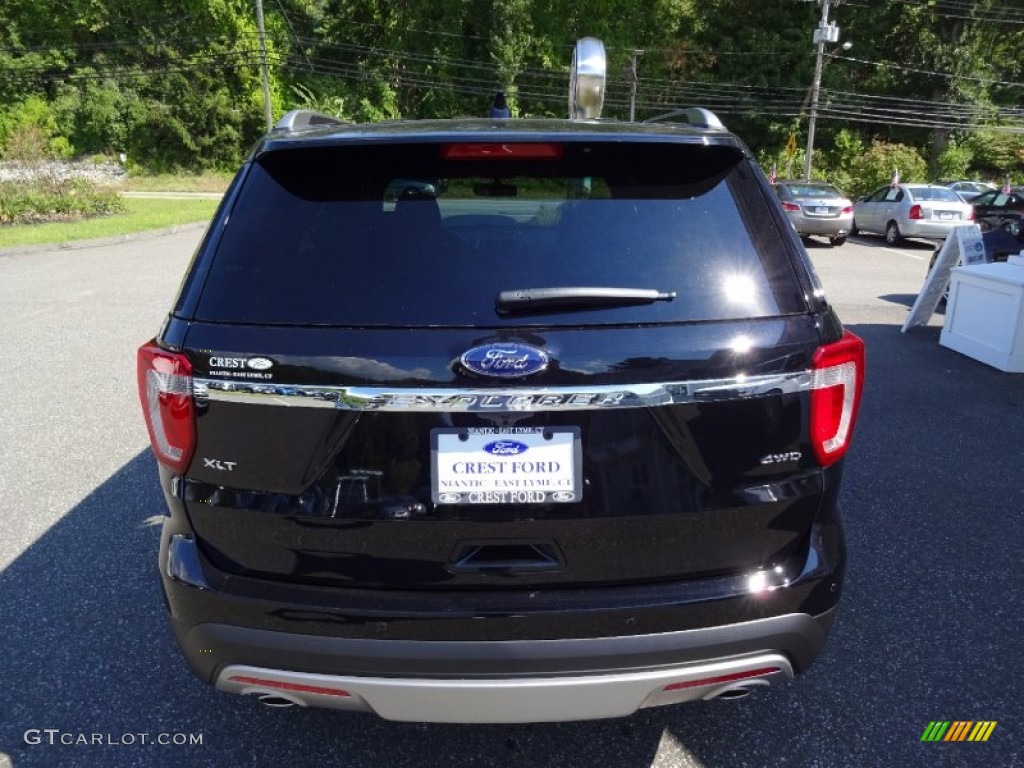 2016 Explorer XLT 4WD - Shadow Black / Ebony Black photo #6