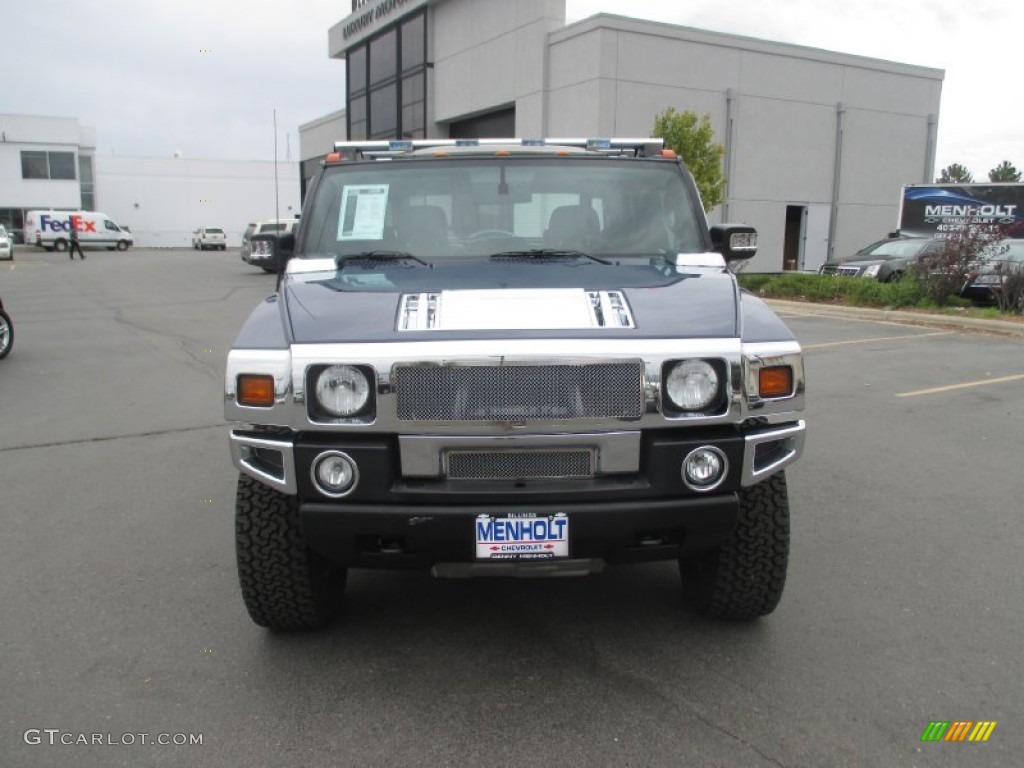 2007 H2 SUT - All Terrain Blue / Ebony Black photo #8