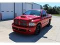 2005 Flame Red Dodge Ram 1500 SRT-10 Regular Cab  photo #7