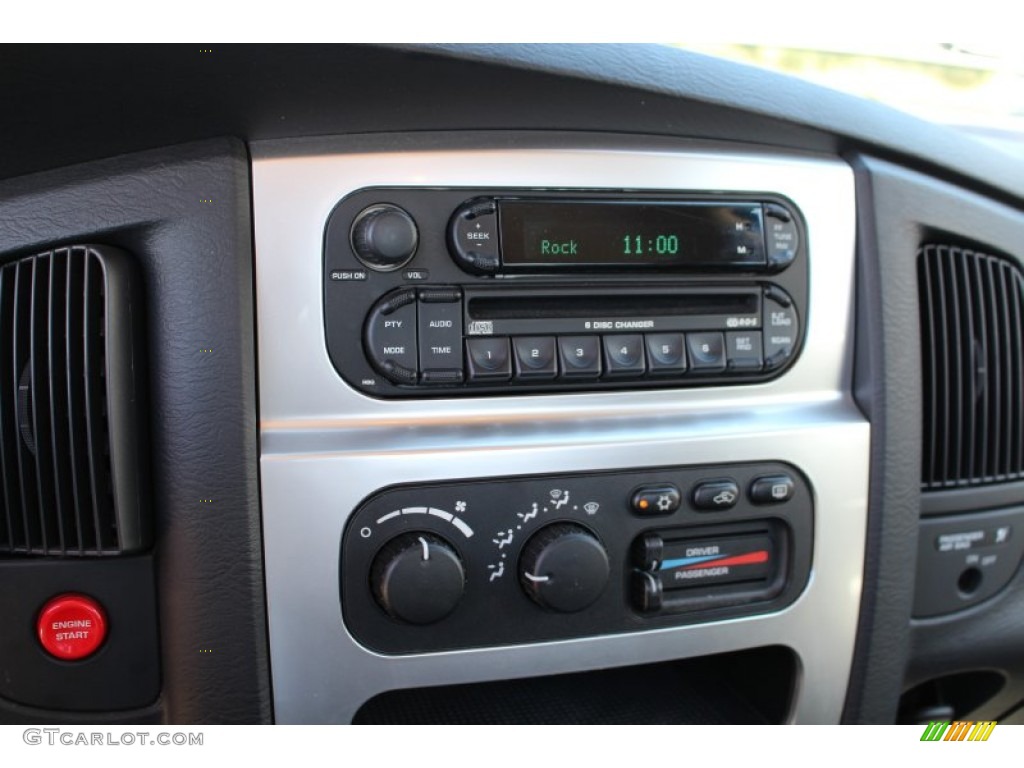 2005 Dodge Ram 1500 SRT-10 Regular Cab Controls Photo #107217818