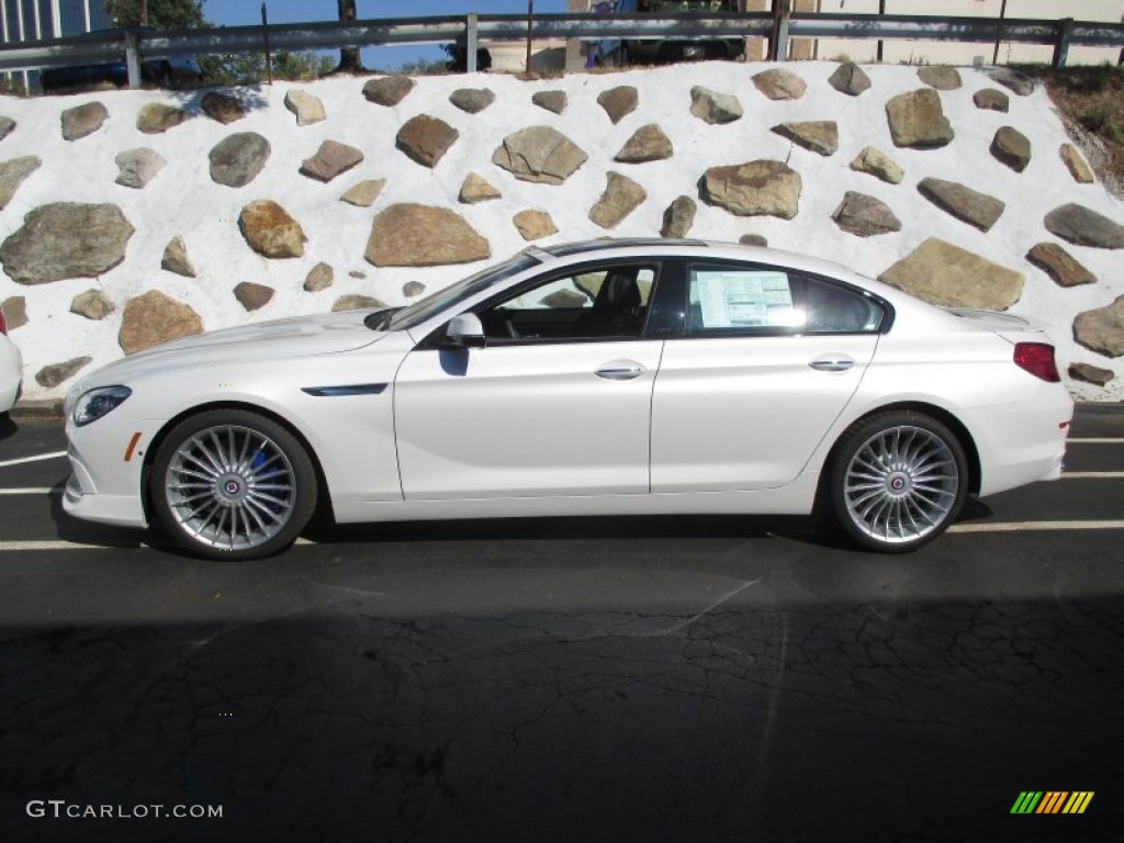 Mineral White Metallic 2016 BMW 6 Series ALPINA B6 xDrive Gran Coupe Exterior Photo #107220116