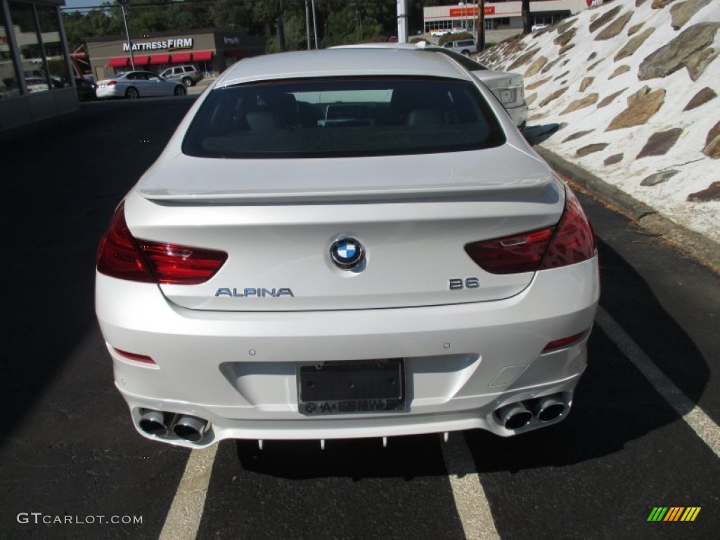 Mineral White Metallic 2016 BMW 6 Series ALPINA B6 xDrive Gran Coupe Exterior Photo #107220194