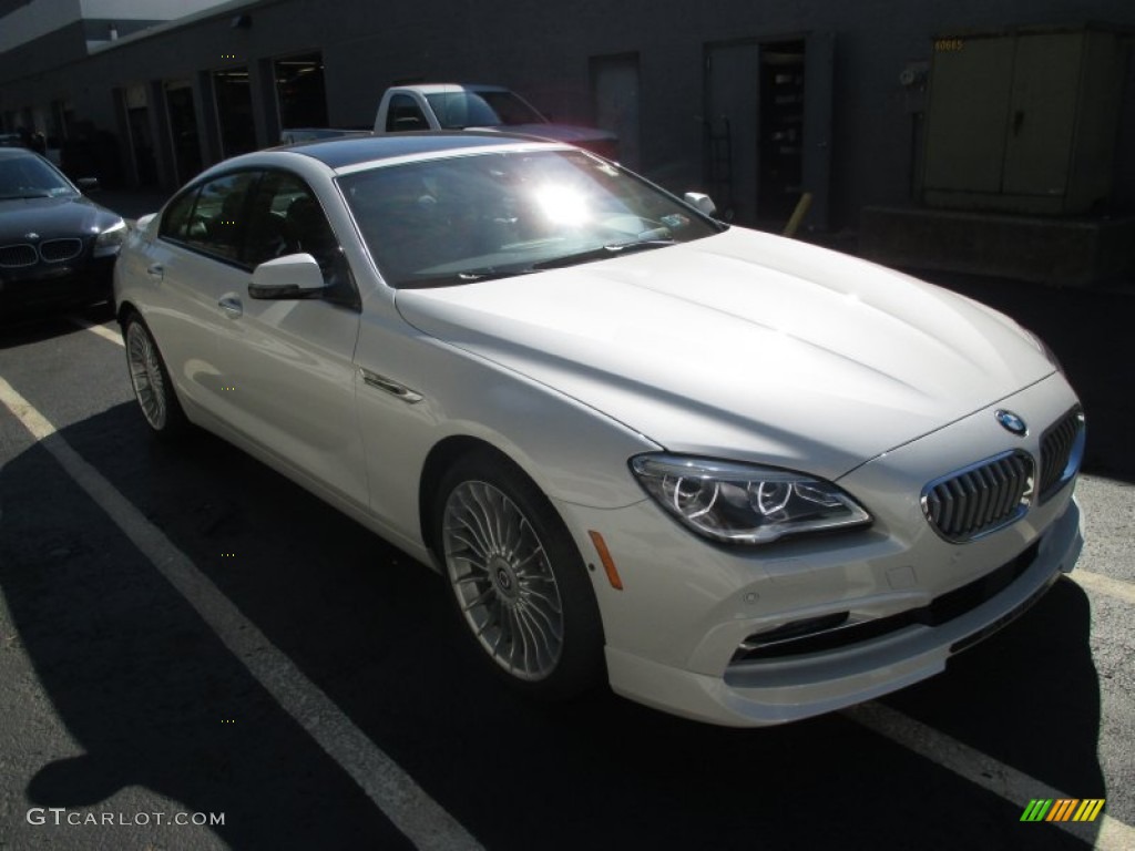2016 6 Series ALPINA B6 xDrive Gran Coupe - Mineral White Metallic / Black photo #7