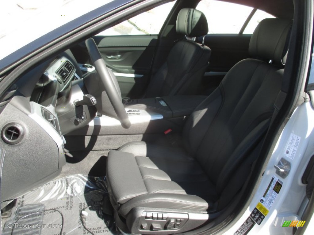 Black Interior 2016 BMW 6 Series ALPINA B6 xDrive Gran Coupe Photo #107220354
