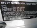 A96: Mineral White Metallic 2016 BMW 6 Series ALPINA B6 xDrive Gran Coupe Color Code