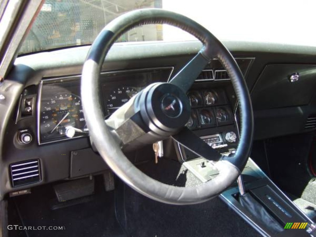 1980 Corvette Coupe - Red / Black photo #16