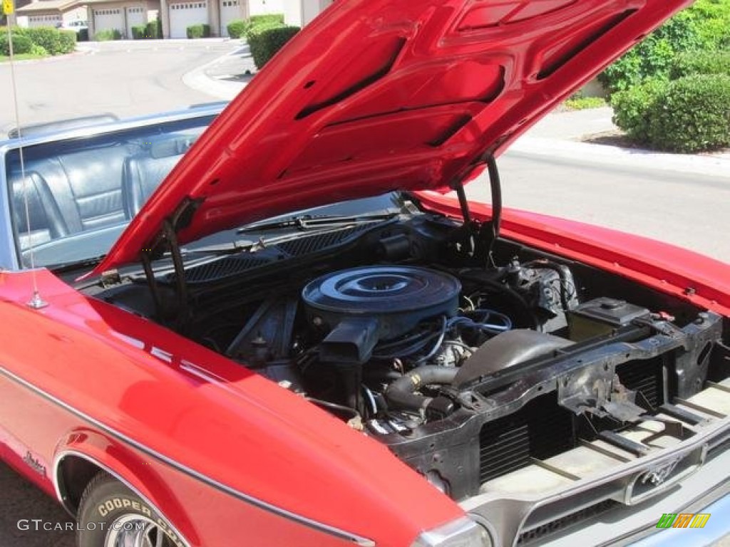 1971 Mustang Convertible - Bright Red / Black photo #9