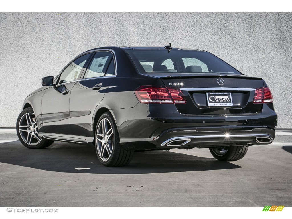 2016 E 400 Sedan - Black / Black photo #3