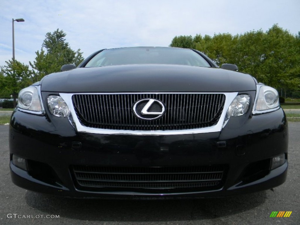 2008 GS 350 - Black Sapphire Pearl / Black photo #4