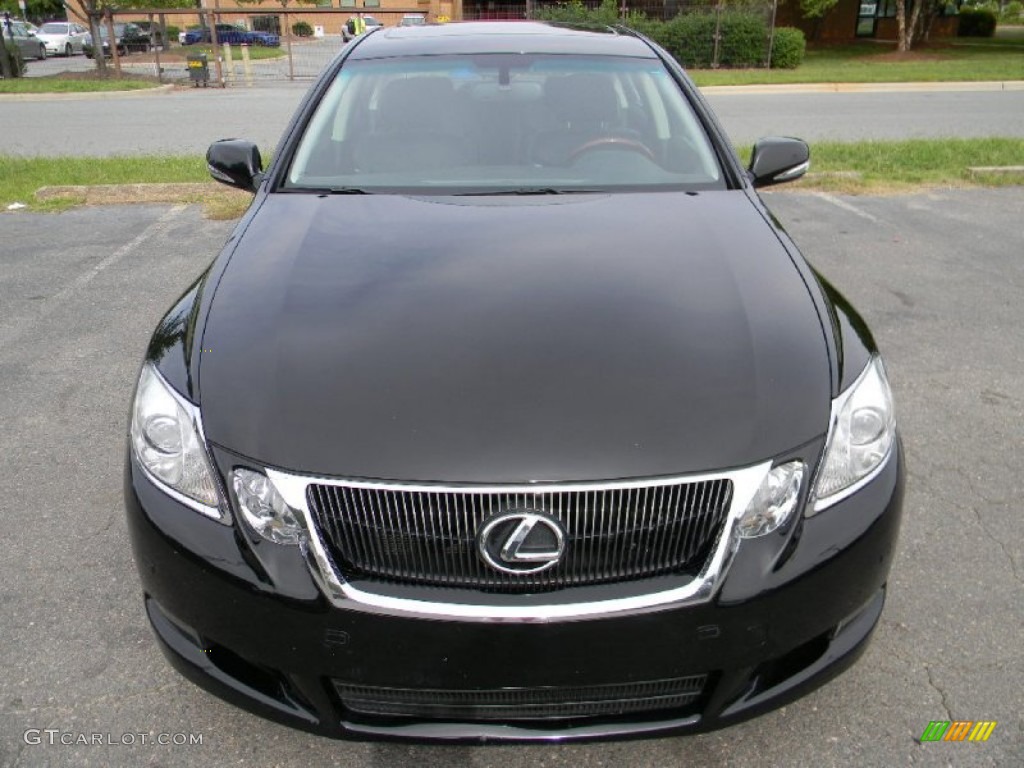 2008 GS 350 - Black Sapphire Pearl / Black photo #5