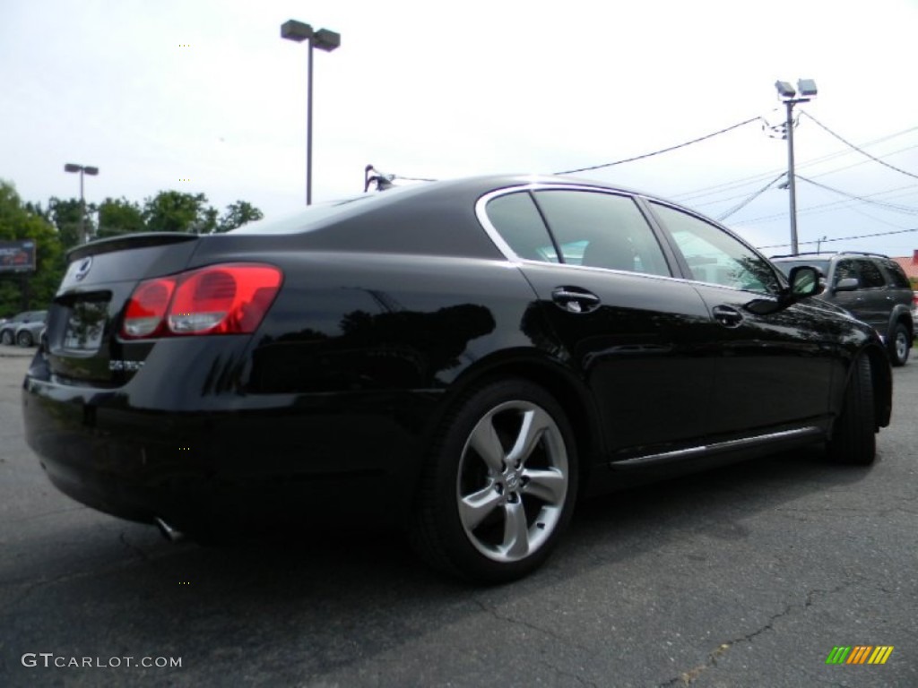 2008 GS 350 - Black Sapphire Pearl / Black photo #10