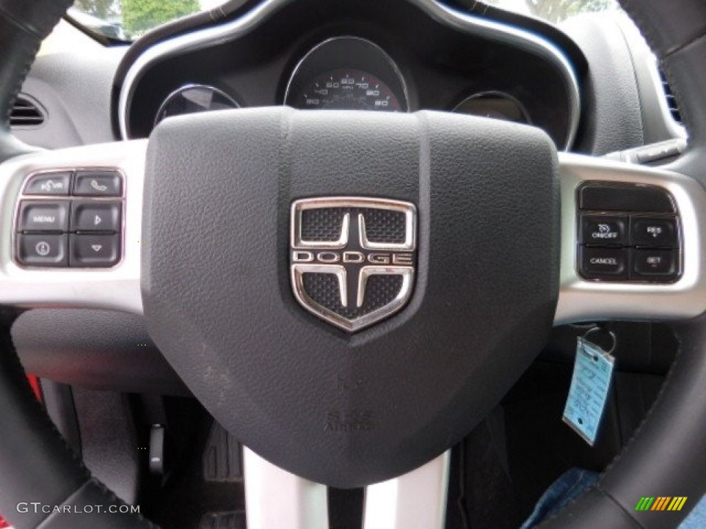 2013 Avenger SXT - Redline 2-Coat Pearl / Black/Light Frost Beige photo #21