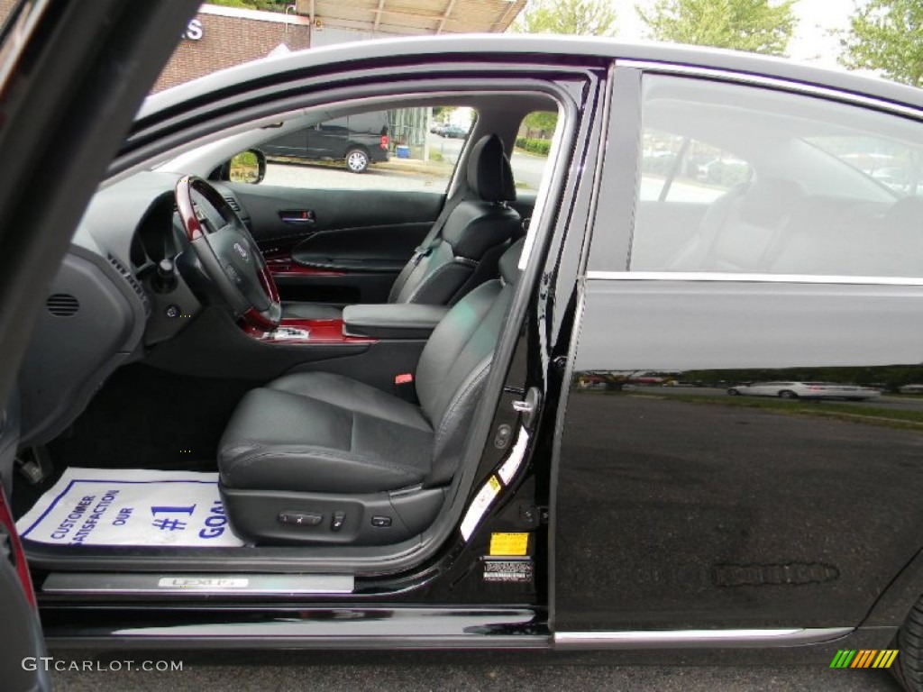 2008 GS 350 - Black Sapphire Pearl / Black photo #17