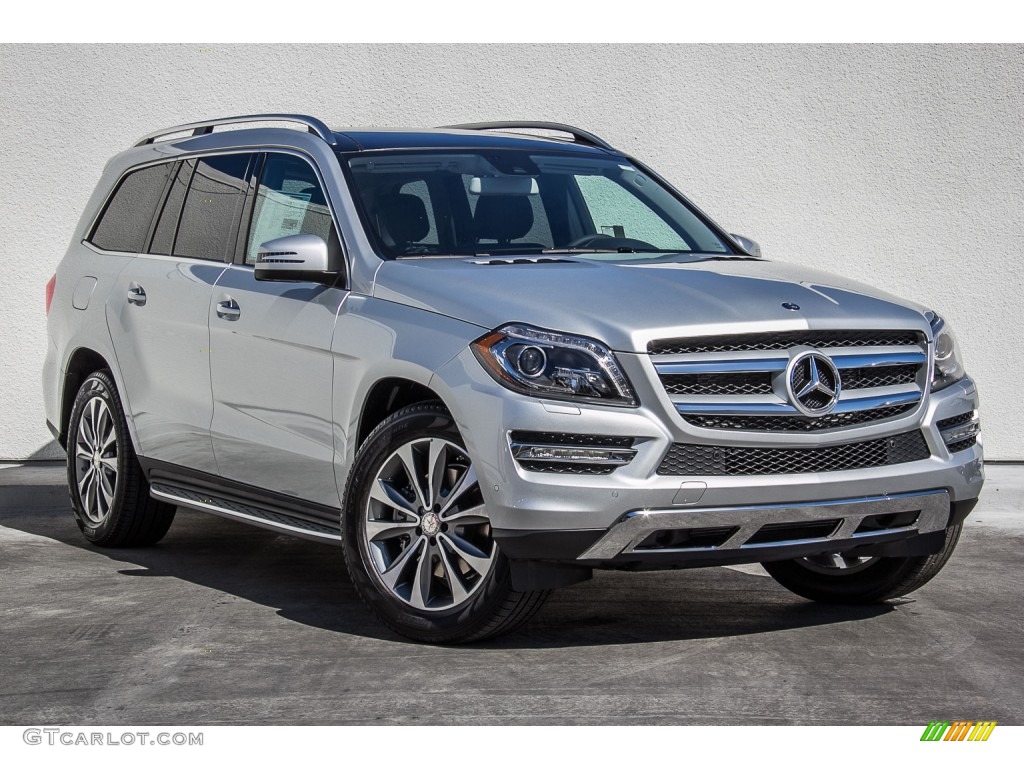 Iridium Silver Metallic 2016 Mercedes-Benz GL 450 4Matic Exterior Photo #107224355