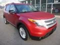 2012 Red Candy Metallic Ford Explorer XLT 4WD  photo #2