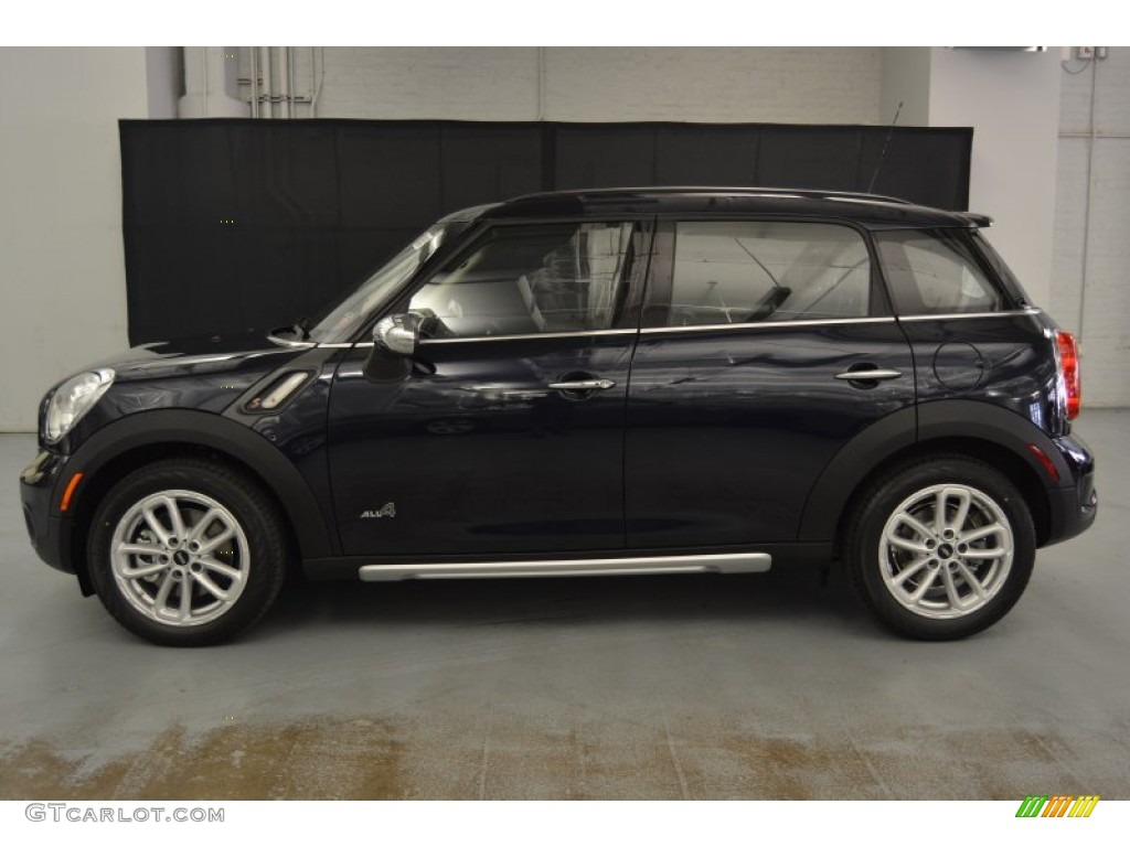 2016 Countryman Cooper S All4 - Cosmic Blue Metallic / Lounge Carbon Black photo #3