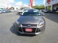 2014 Sterling Gray Ford Focus Titanium Sedan  photo #3