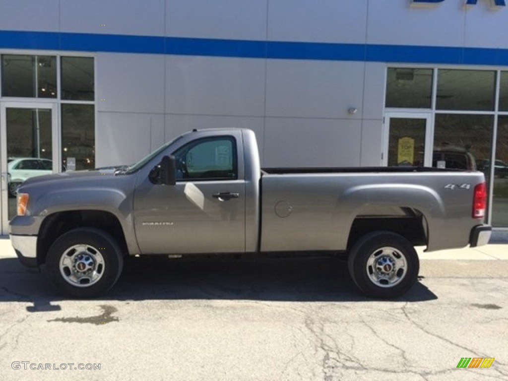 2013 Sierra 2500HD Regular Cab 4x4 - Steel Gray Metallic / Dark Titanium photo #2