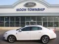 2011 White Platinum Metallic Tri-Coat Lincoln MKS FWD  photo #7