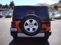 2012 Crush Orange Jeep Wrangler Sahara 4x4  photo #6