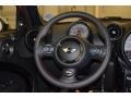 Carbon Black 2016 Mini Countryman Cooper S All4 Steering Wheel