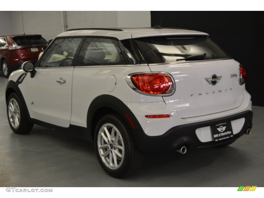 2015 Paceman Cooper S All4 - Light White / Carbon Black photo #4