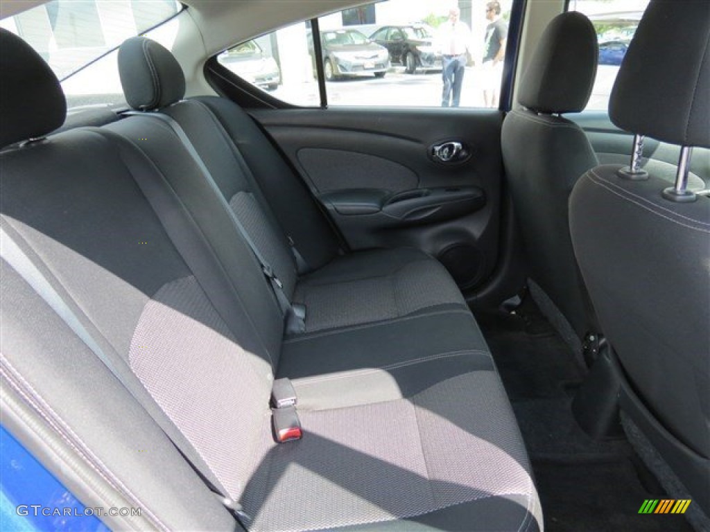 2014 Versa 1.6 S Sedan - Metallic Blue / Charcoal photo #14