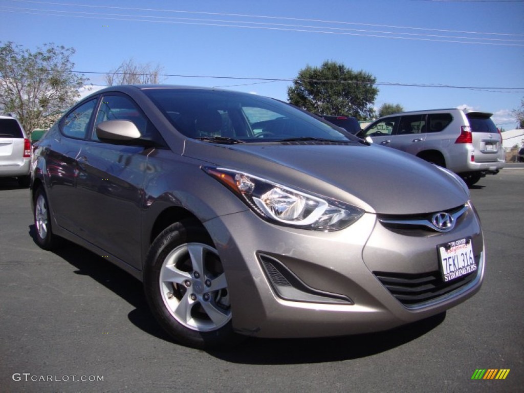 2014 Elantra SE Sedan - Bronze / Beige photo #1