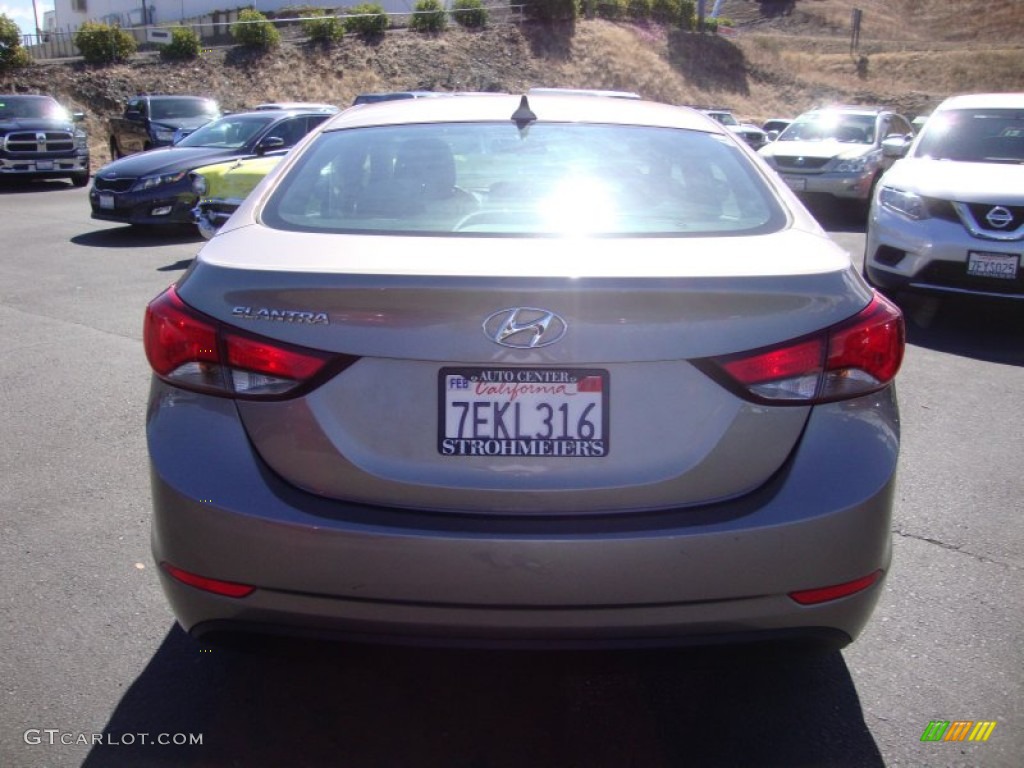2014 Elantra SE Sedan - Bronze / Beige photo #6