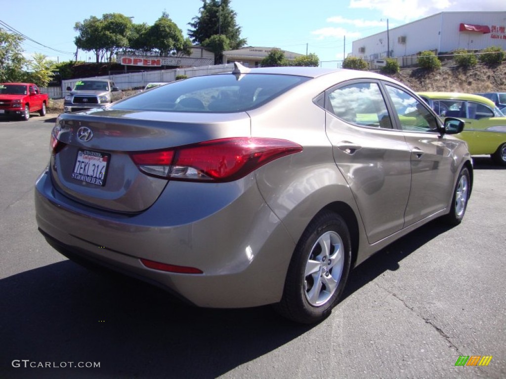 2014 Elantra SE Sedan - Bronze / Beige photo #7