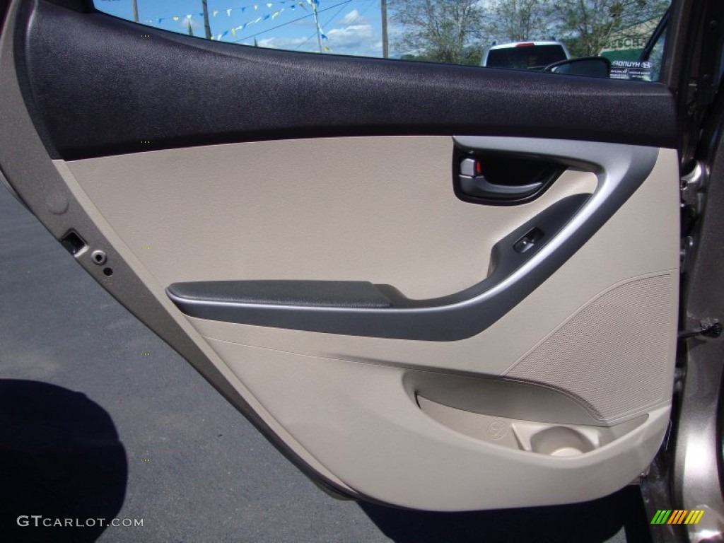 2014 Elantra SE Sedan - Bronze / Beige photo #23