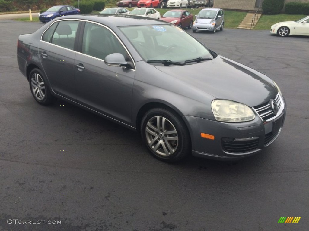 Platinum Grey Metallic 2006 Volkswagen Jetta 2.5 Sedan Exterior Photo #107229980